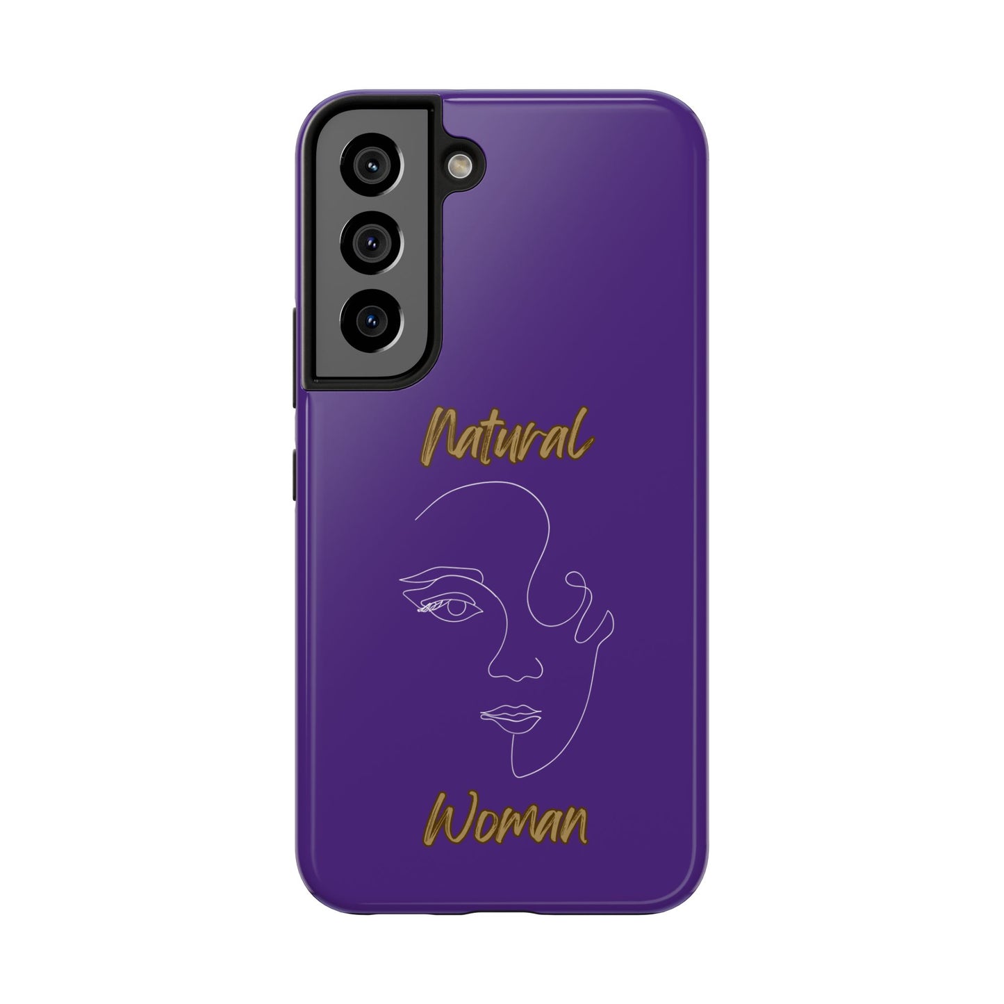 Natural Woman Looking (WL)Tough Phone Cases PURPLE
