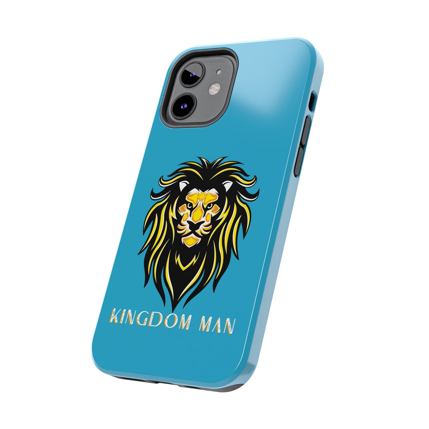 Kingdom Man (White-Gold Label) Tough Phone Case TURQUOISE