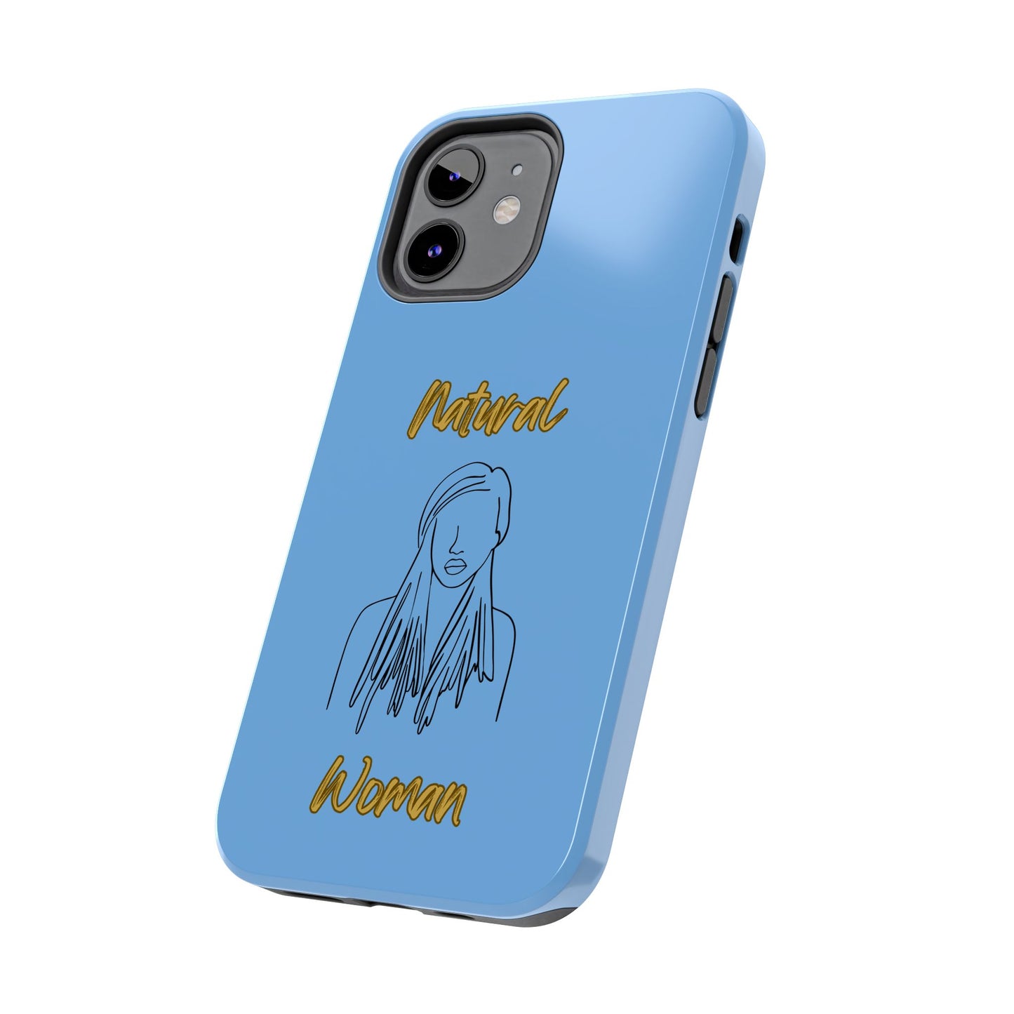 Natural Woman Content (BL)Tough Phone Cases LIGHT BLUE