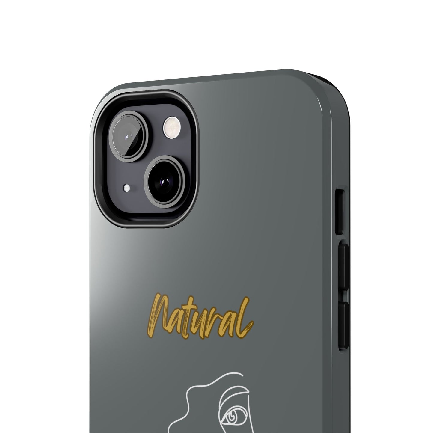 Natural Woman Peekaboo (WL)Tough Phone Cases DARK GREY