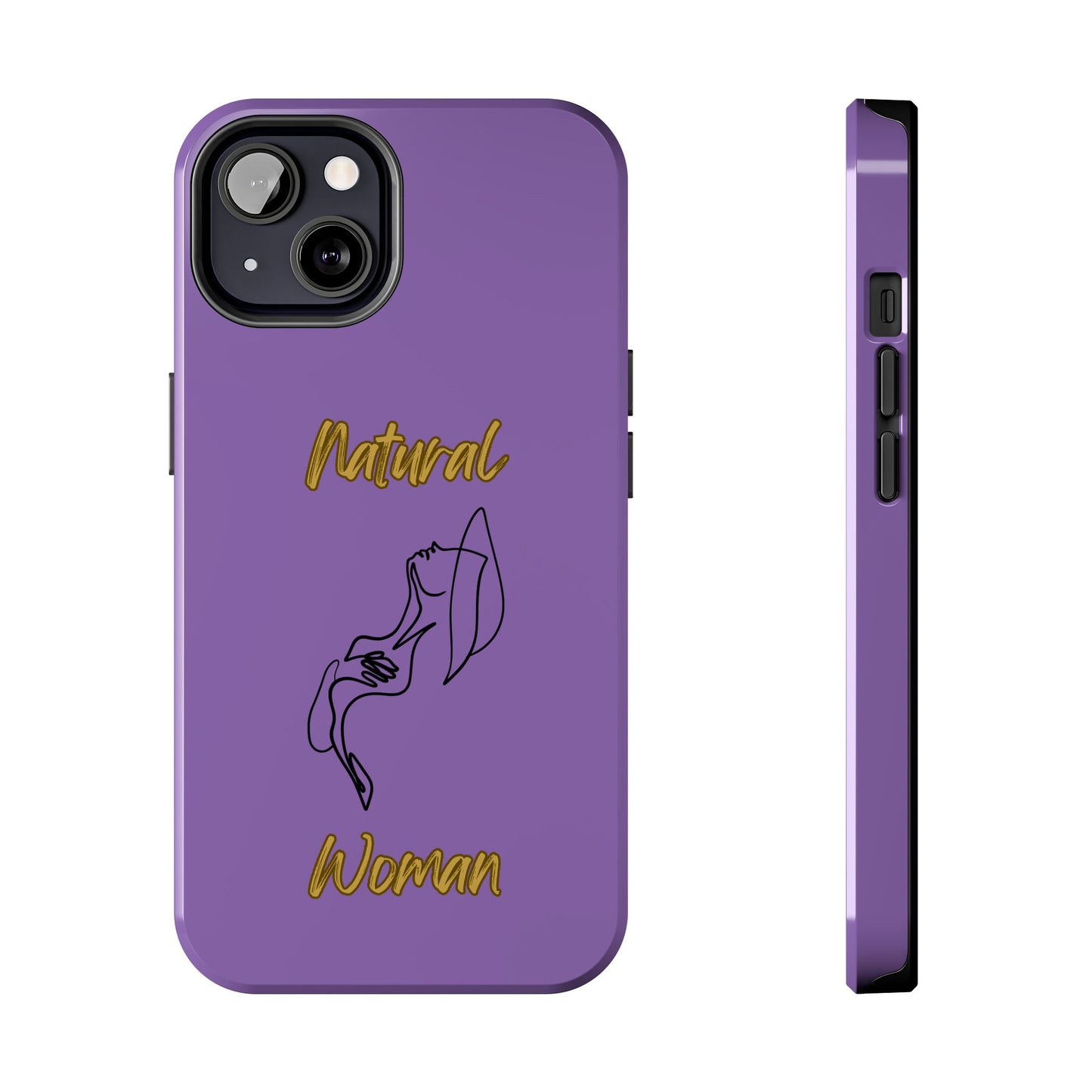 Natural Woman Free (BL)Tough Phone Cases LIGHT PURPLE