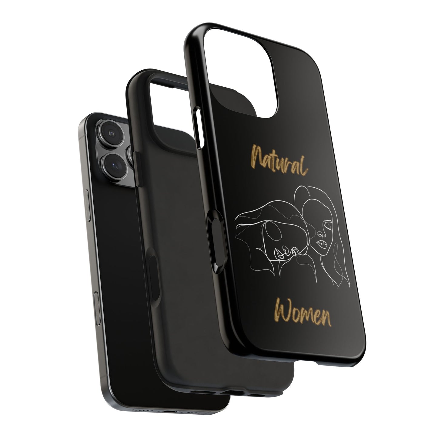 Natural Woman Sisters (WL)Tough Phone Cases BLACK