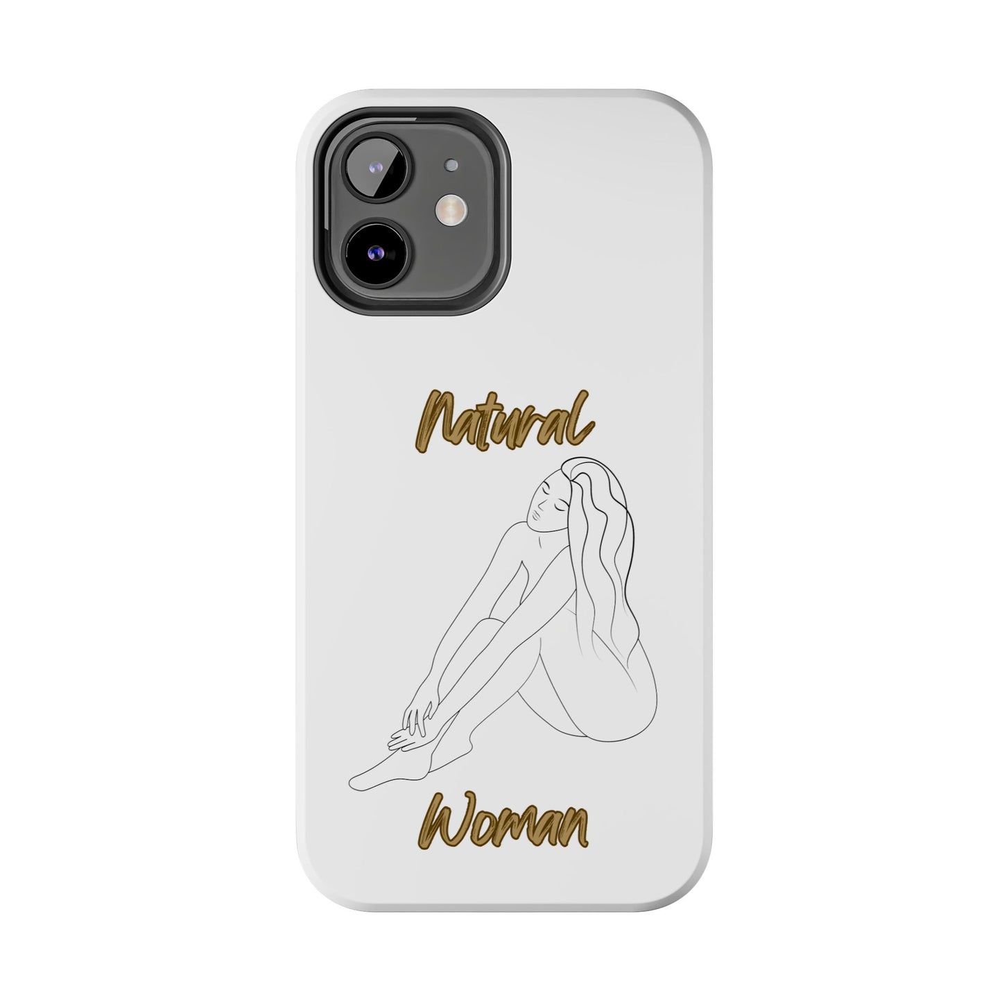 Natural Woman Beauty (BL) Tough Phone Cases WHITE