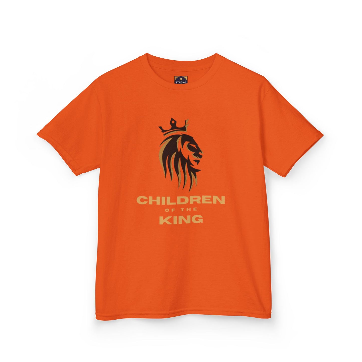 Children of the King Inspirational Kids Cotton T-Shirt (BL)
