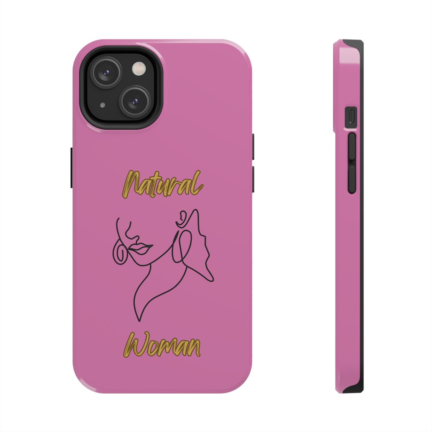 Natural Woman Lips (BL)Tough Phone Cases LIGHT PINK