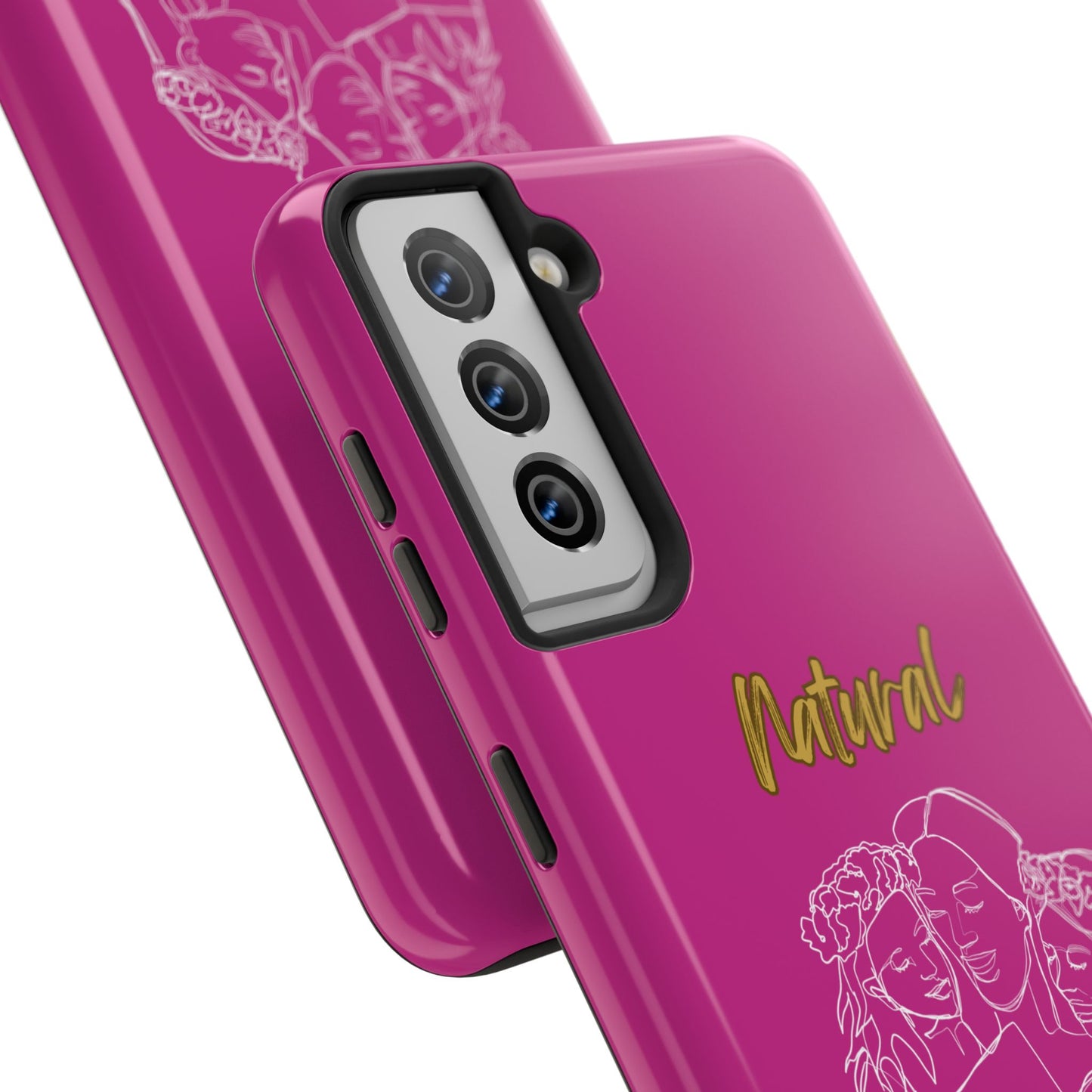 Natural Woman Me & My Girls (WL)Tough Phone Cases PINK