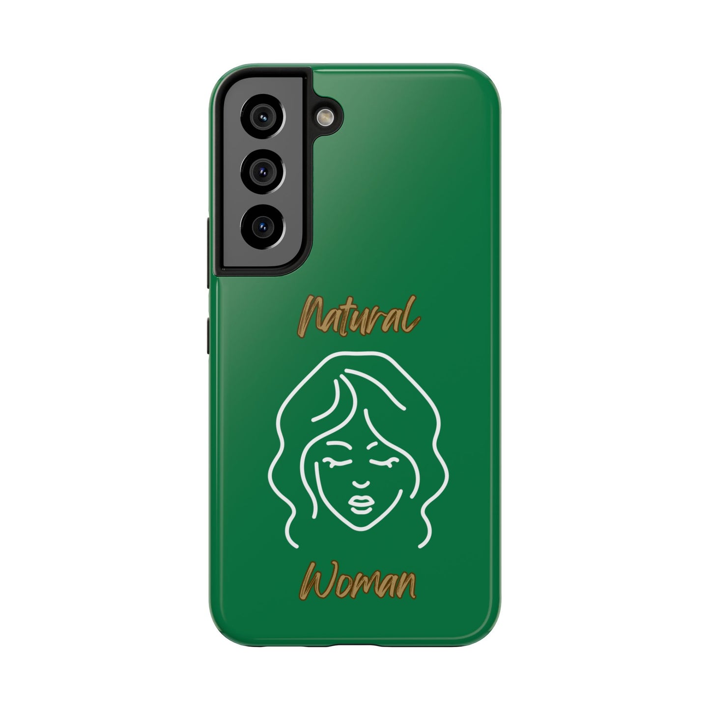 Natural Woman Modest (WL)Tough Phone Cases DARK GREEN