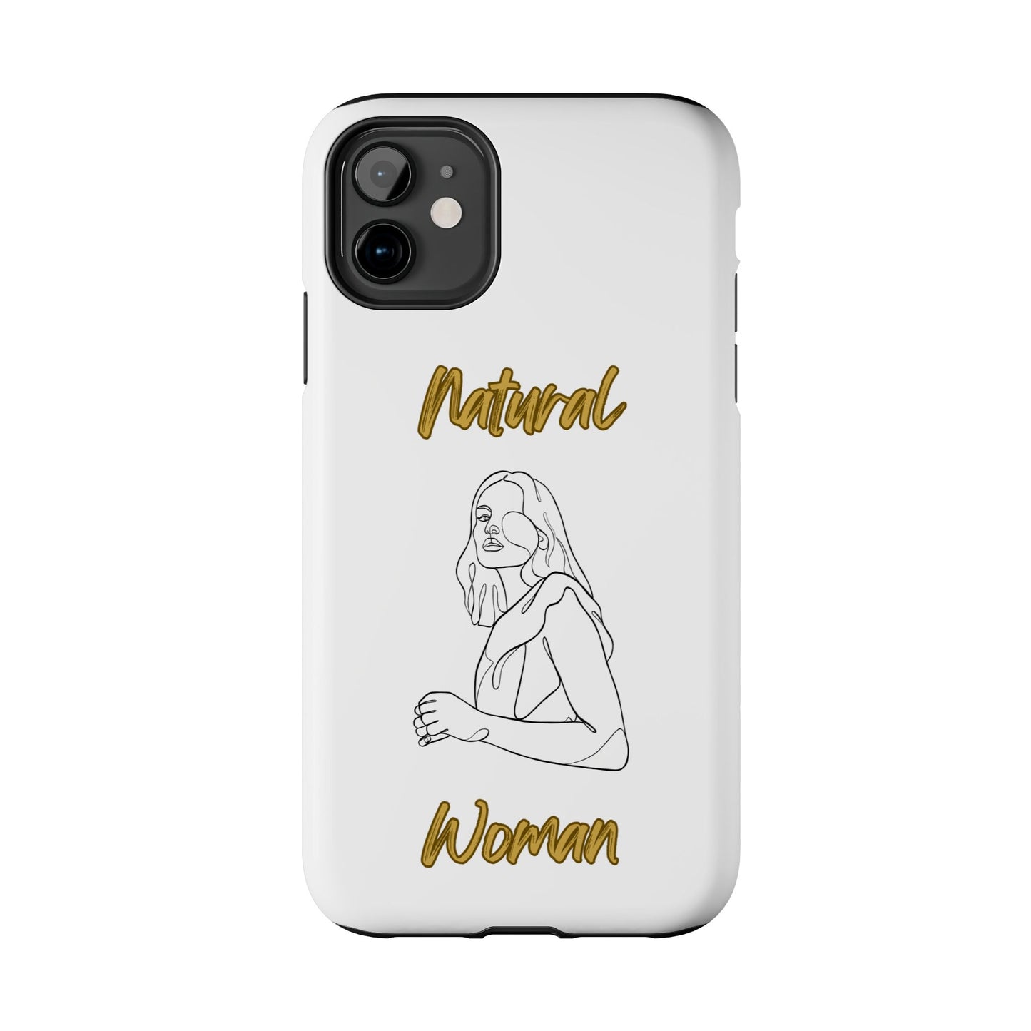 Natural Woman Care Free (BL)Tough Phone Cases WHITE