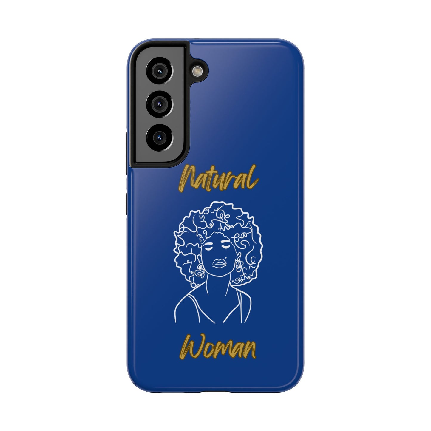 Natural Woman All About Me (WL)Tough Phone Cases DARK BLUE