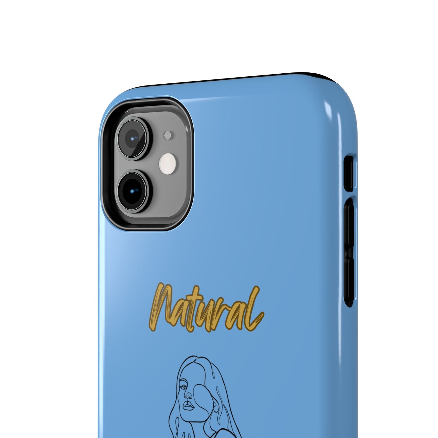 Natural Woman Care Free (BL)Tough Phone Cases LIGHT BLUE