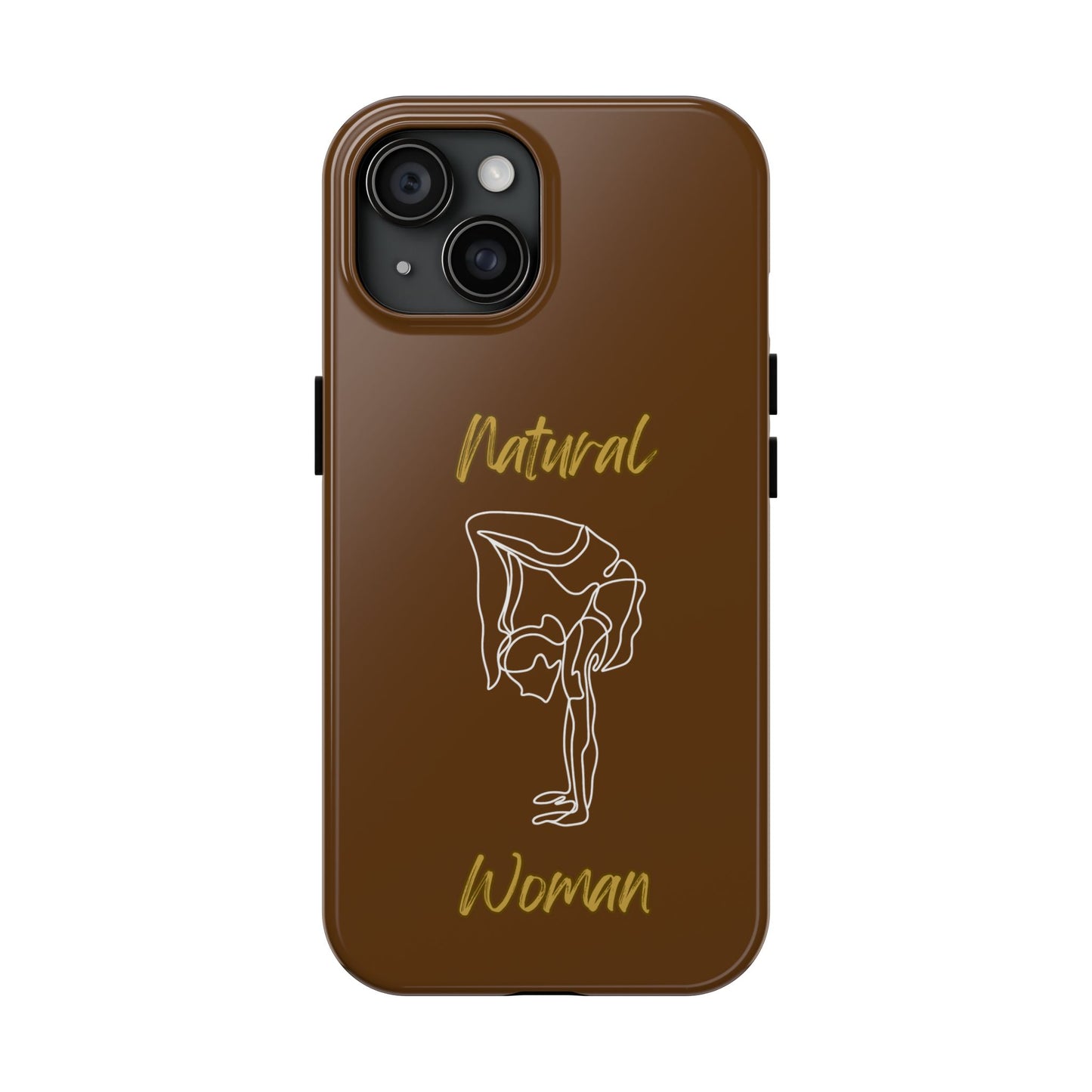 Natural Woman Flexible (WL)Tough Phone Cases BROWN
