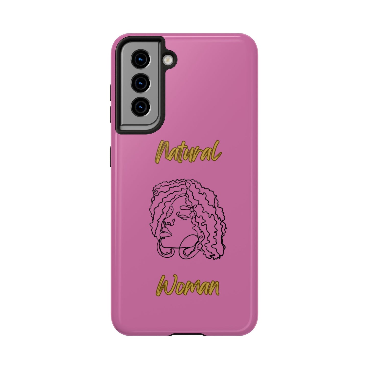 Natural Woman Naturally Me (BL)Tough Phone Cases LIGHT PINK