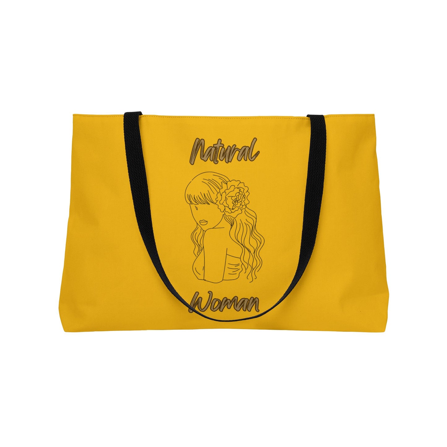 Natural Woman Newness (BL) Weekender Tote Bag YELLOW