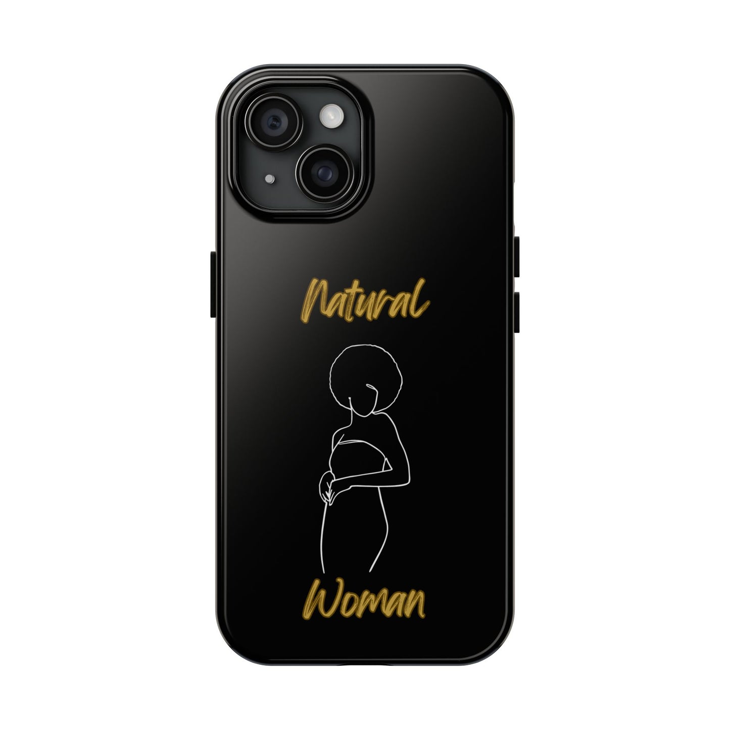 Natural Woman Sho Nuff (WL)Tough Phone Cases BLACK