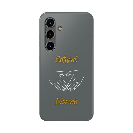 Natural Woman I Love You (WL)Tough Phone Cases DARK GREY