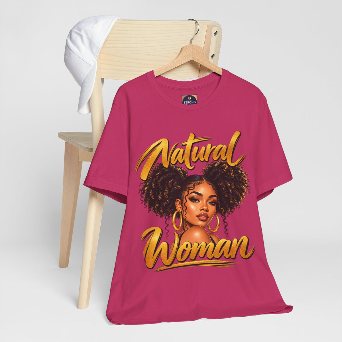Natural Woman "Twin Puffs" Graphic Tee | Women’s Inspirational T-Shirt