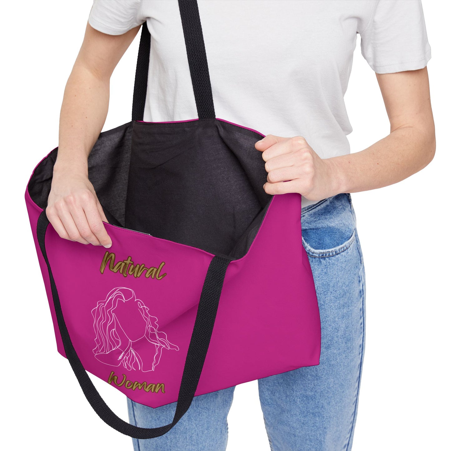 Natural Woman Relaxed (WL) Weekender Tote Bag PINK