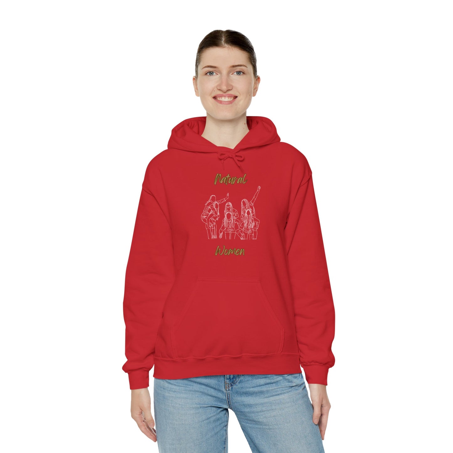 Natural Women Piggy Back (WL) Hoodie