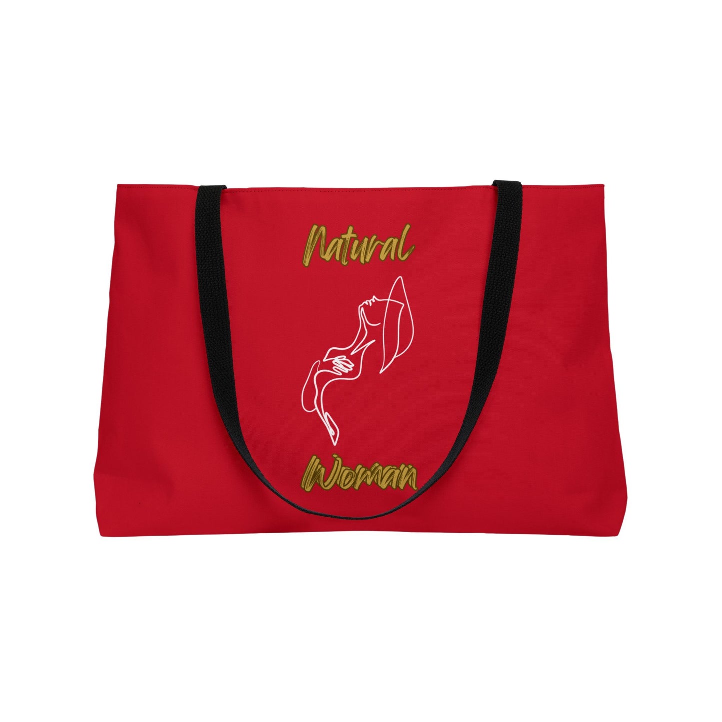 Natural Woman Free (WL) Weekender Tote Bag DARK RED