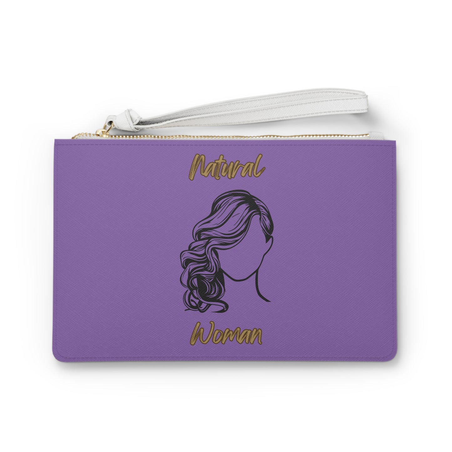 Natural Woman Long Curl (BL) Clutch Bag LIGHT PURPLE
