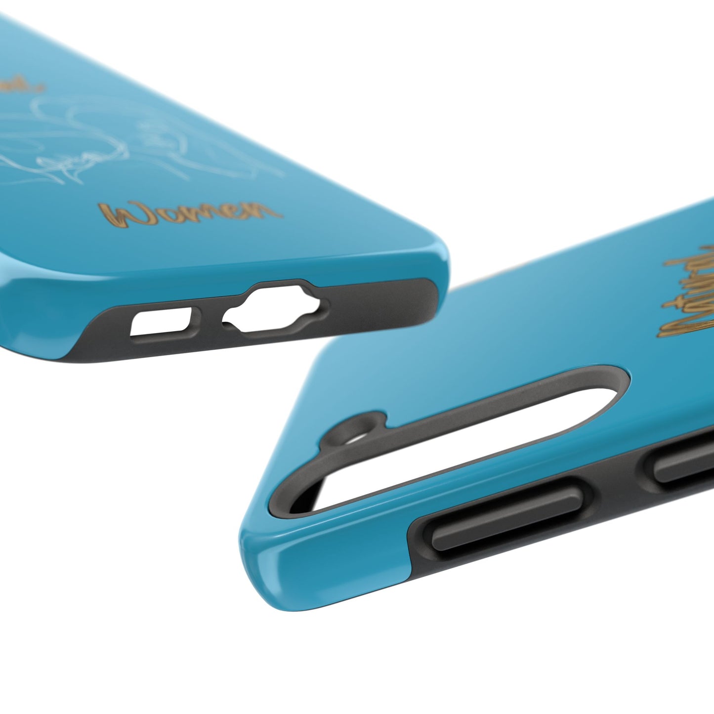 Natural Woman Sisters (WL)Tough Phone Cases TURQUOISE