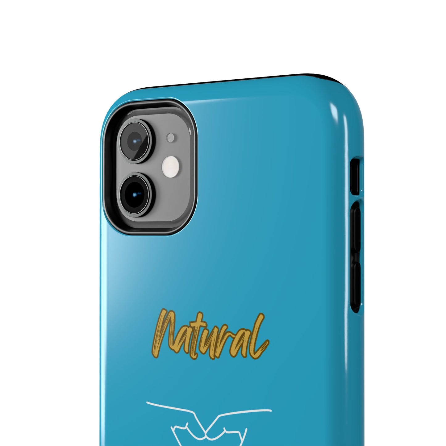 Natural Woman I Love You (WL)Tough Phone Cases TURQUOISE