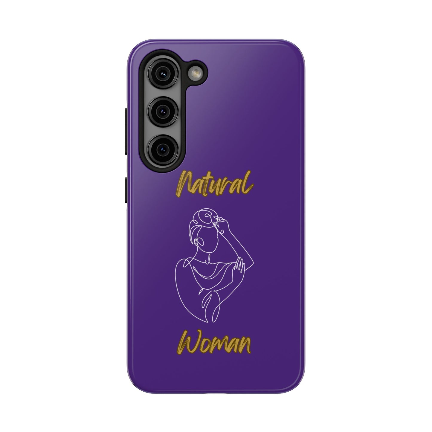 Natural Woman Style (WL)Tough Phone Cases PURPLE