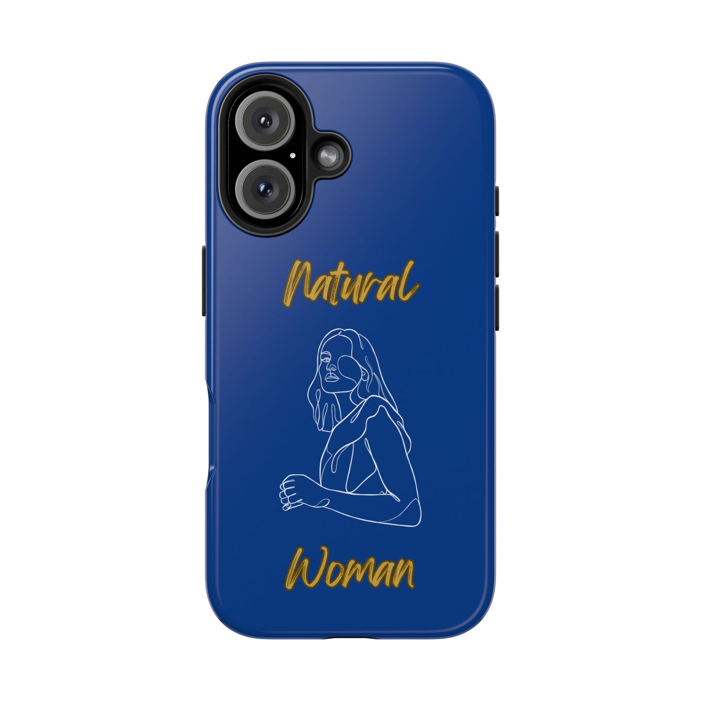 Natural Woman Care Free (WL)Tough Phone Cases DARK BLUE