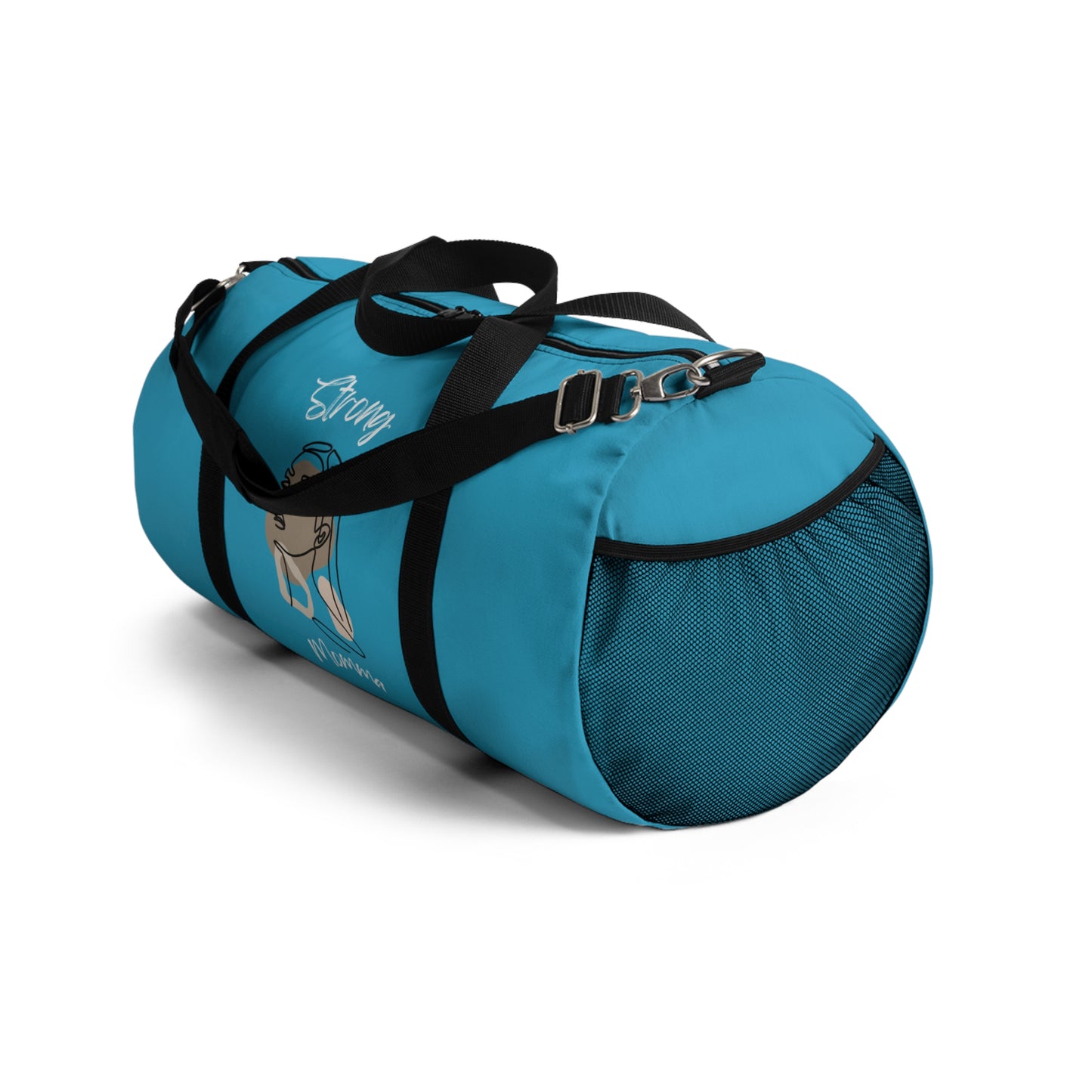 Strong Momma (WL) Duffel Bag TURQUOISE