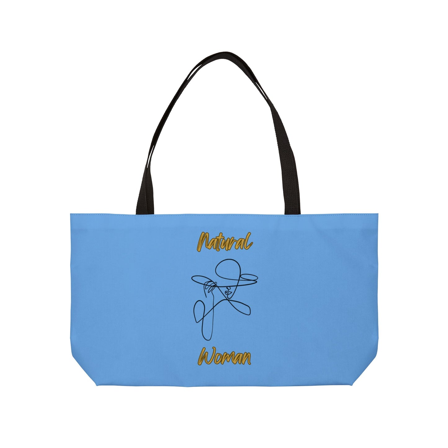 Natural Woman An Original (BL) Weekender Tote Bag LIGHT BLUE