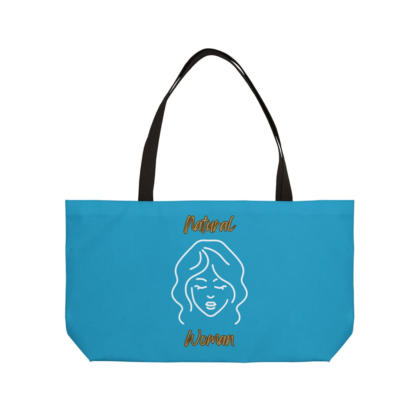 Natural Woman Modest (WL) Weekender Tote Bag TURQUOISE