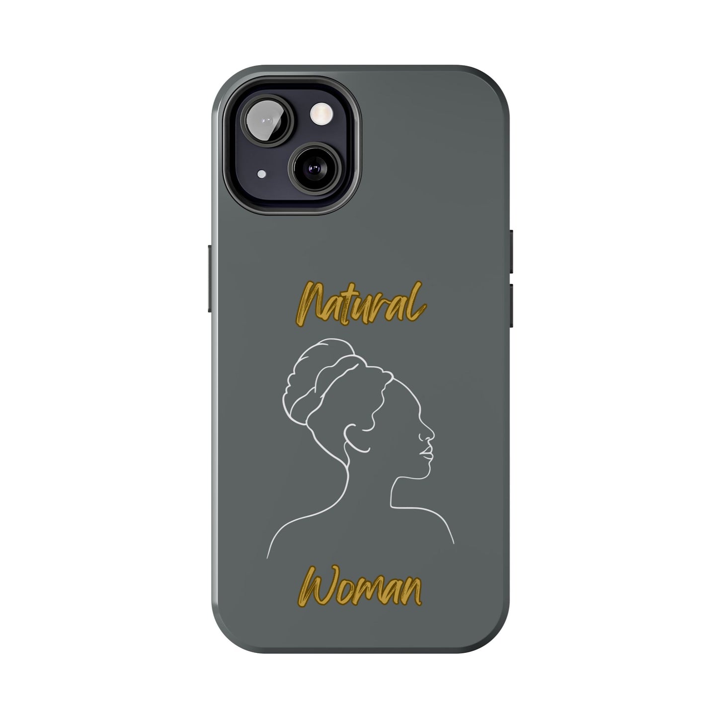 Natural Woman Mixed (WL)Tough Phone Cases DARK GREY