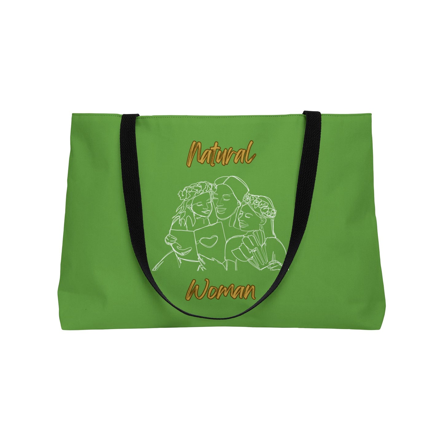 Natural Woman Me & My Girls (WL) Weekender Tote Bag GREEN