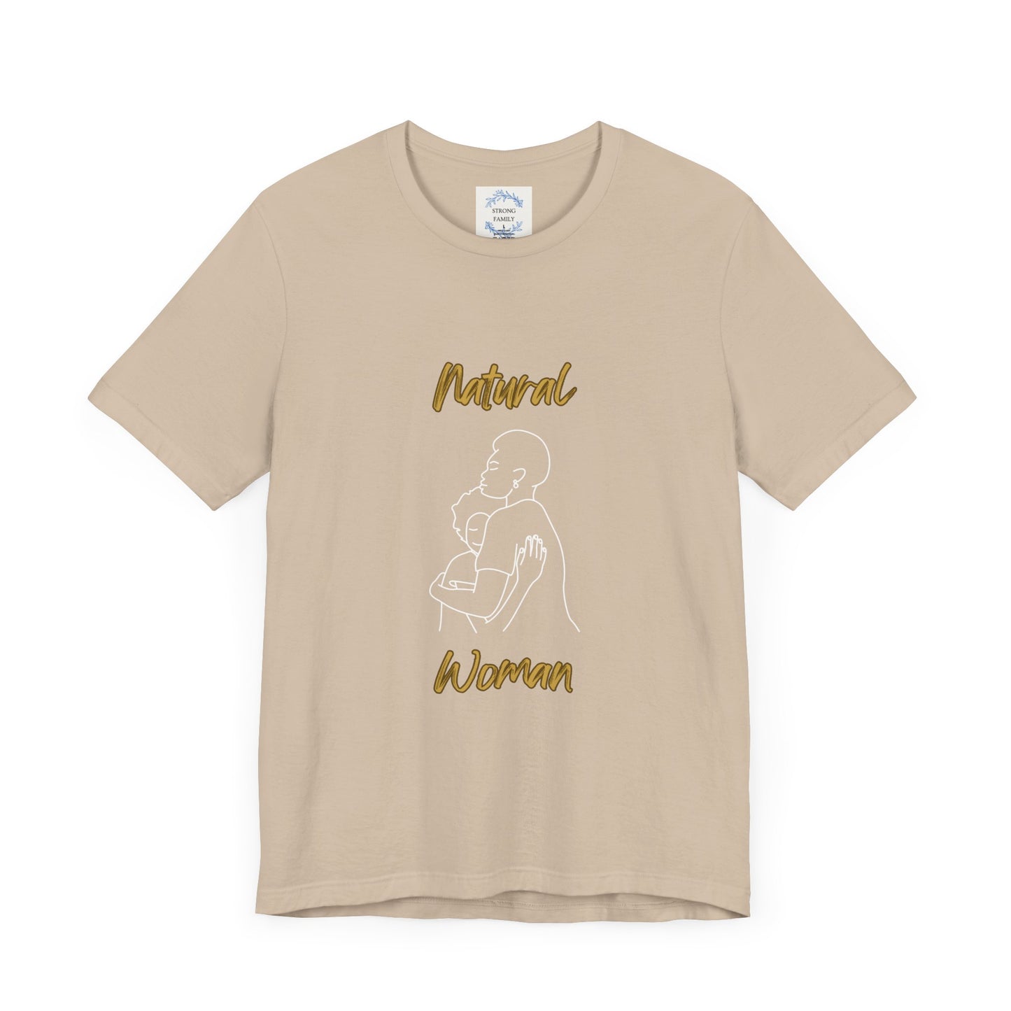 Natural Woman Safe With Momma (WL) Short Sleeve T-Shirt EXPRESS DELIVERY