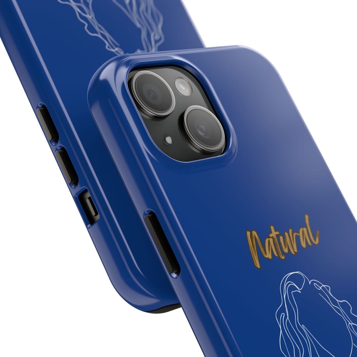 Natural Woman Relaxed (WL) Tough Phone Cases DARK BLUE