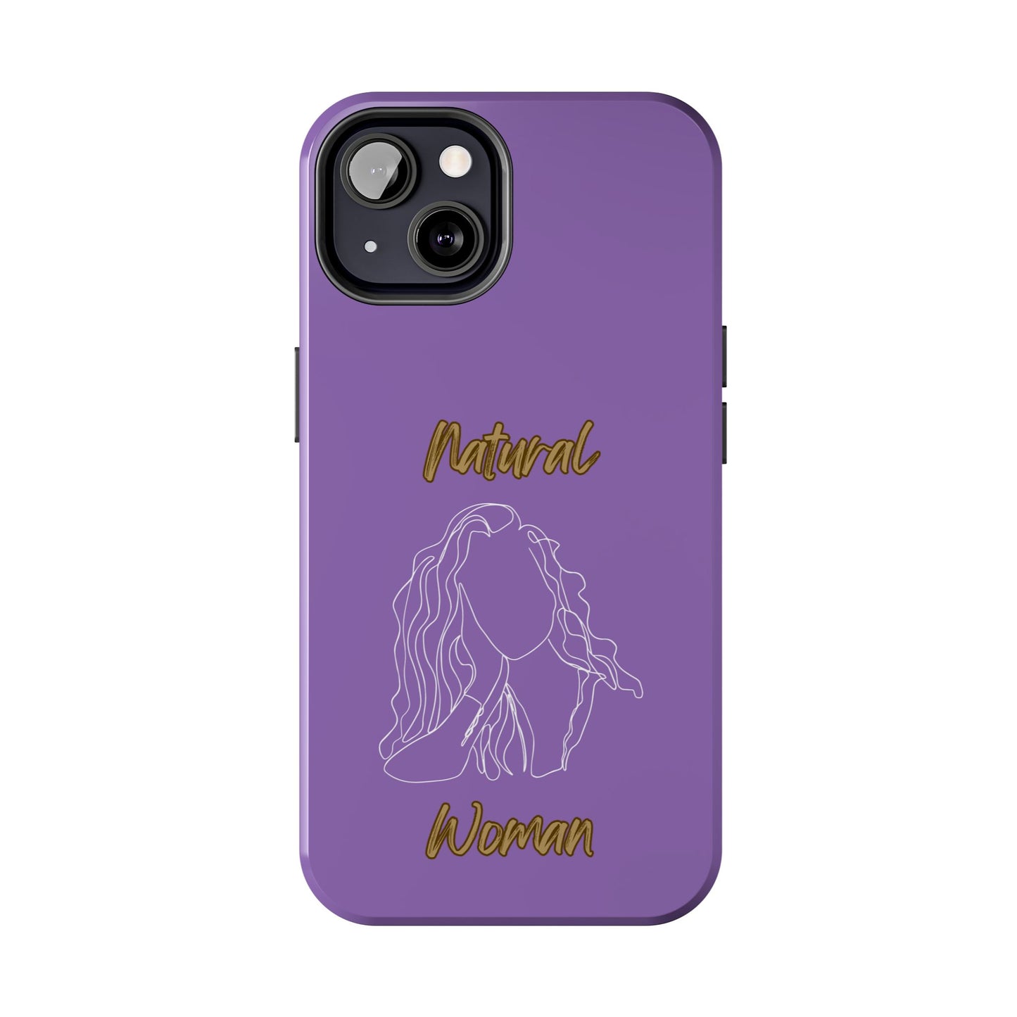 Natural Woman Relaxed (WL) Tough Phone Cases LIGHT PURPLE