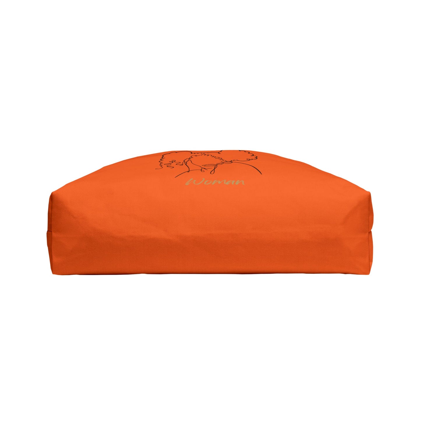 Natural Woman Twin Puffs (BL) Weekender Tote Bag ORANGE