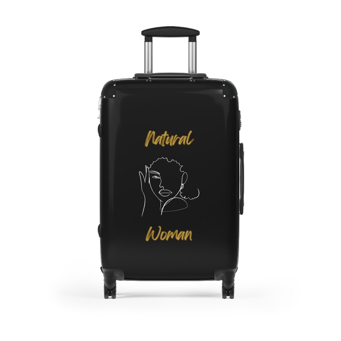 Natural Woman Let's Be Friends (WL) Suitcase BLACK