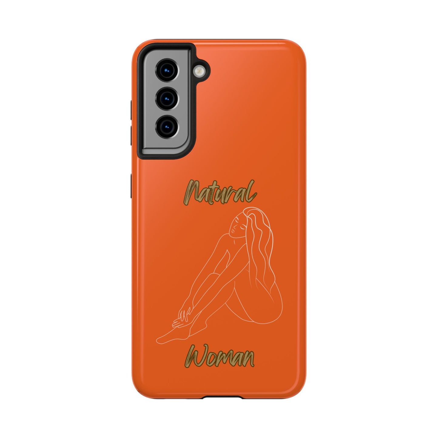 Natural Woman Beauty (WL) Tough Phone Cases ORANGE