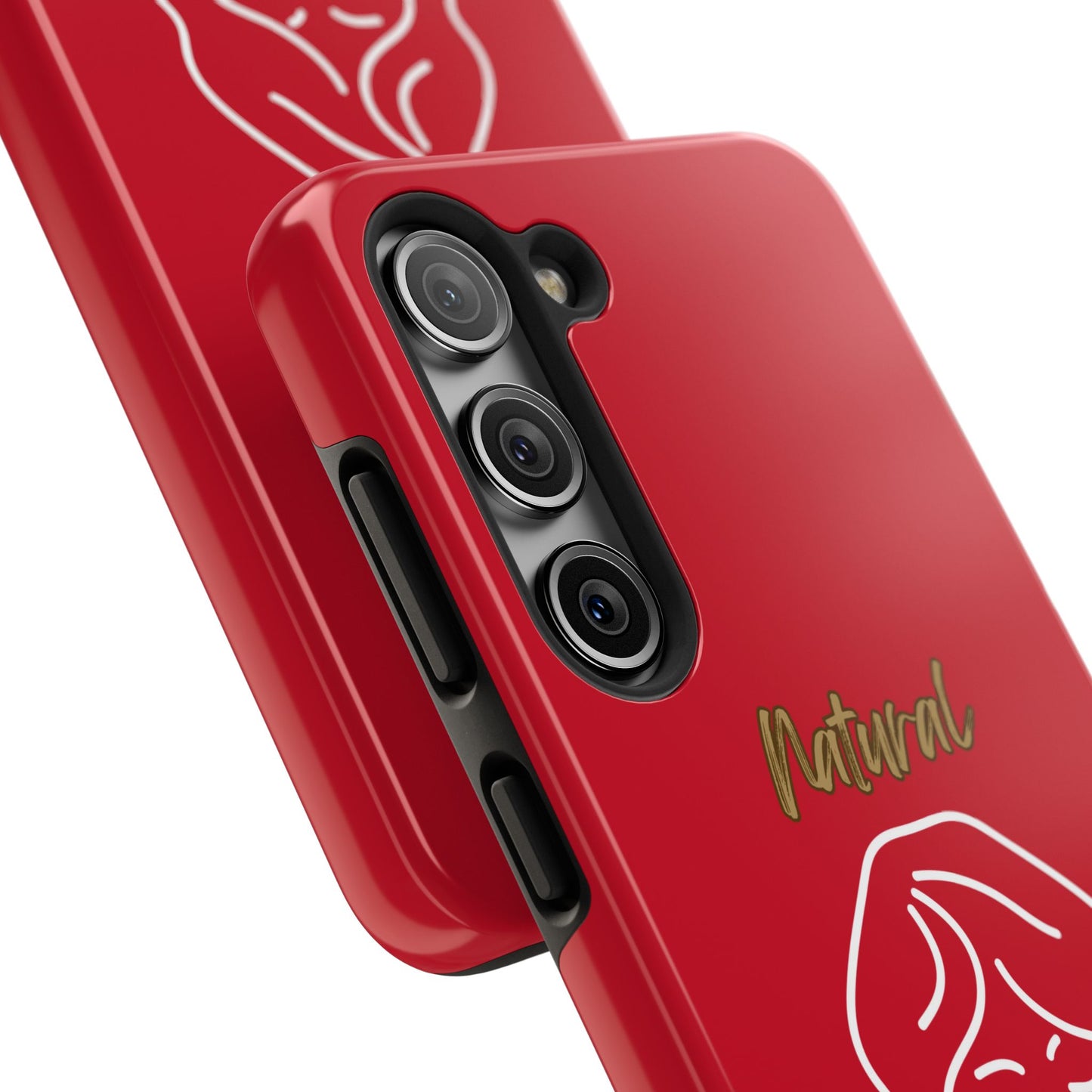 Natural Woman Modest (WL)Tough Phone Cases DARK RED