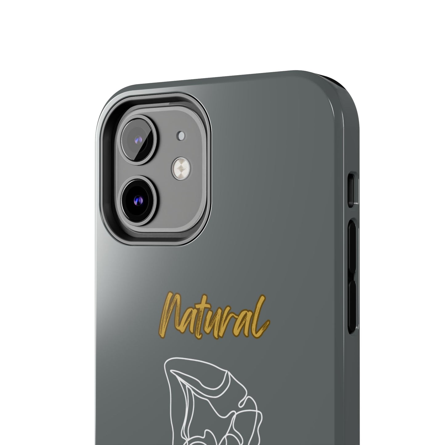 Natural Woman Flexible (WL)Tough Phone Cases DARK GREY