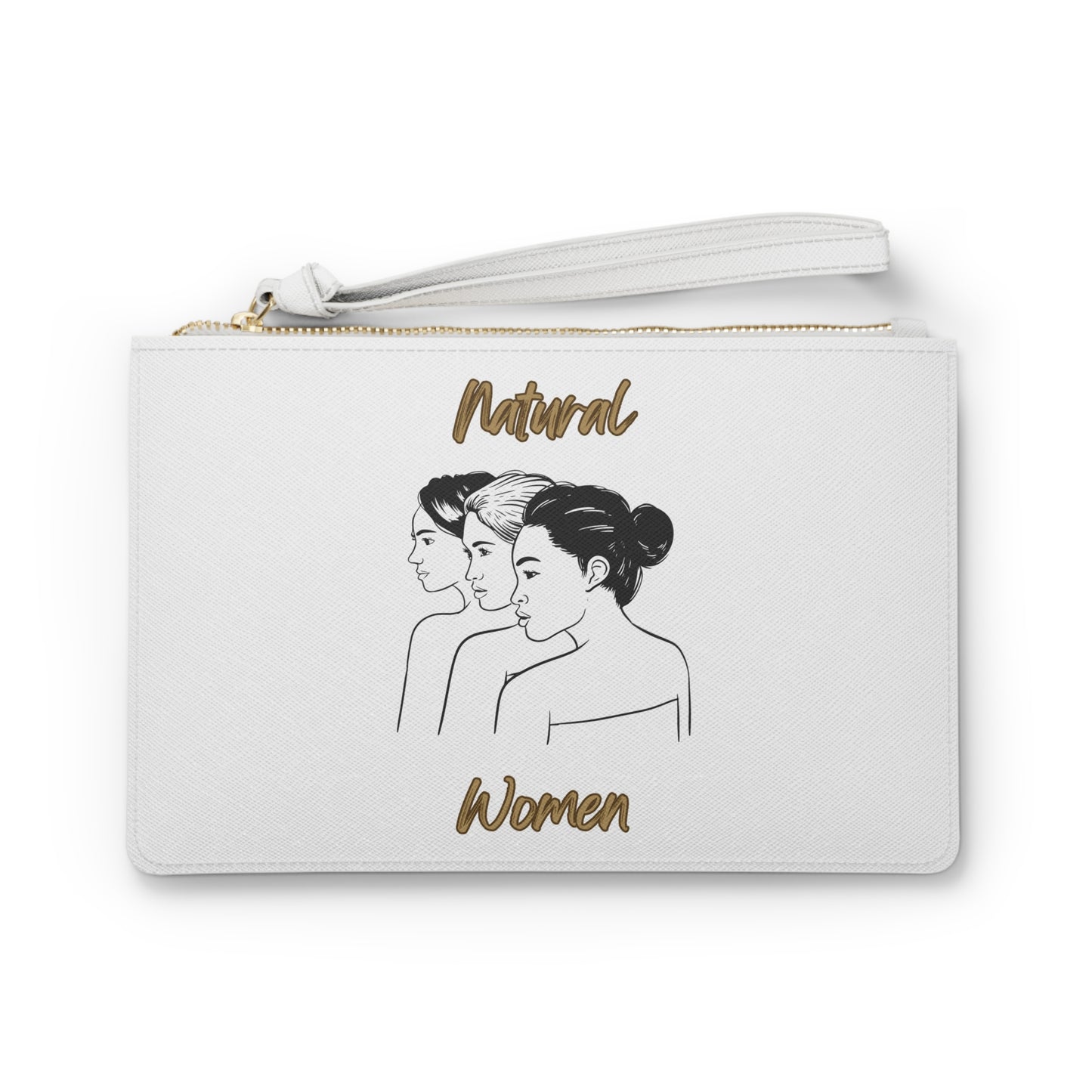 Natural Woman United Friends (BL) Clutch Bag WHITE