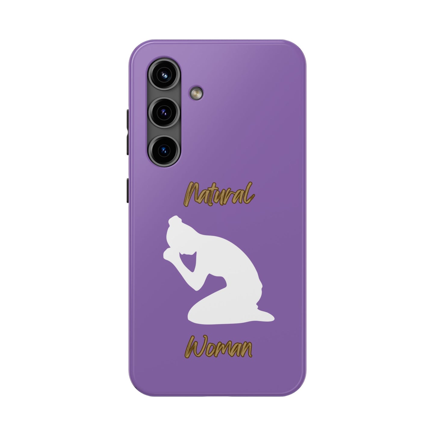 Natural Woman Pray (WL) Tough Phone Cases LIGHT PURPLE