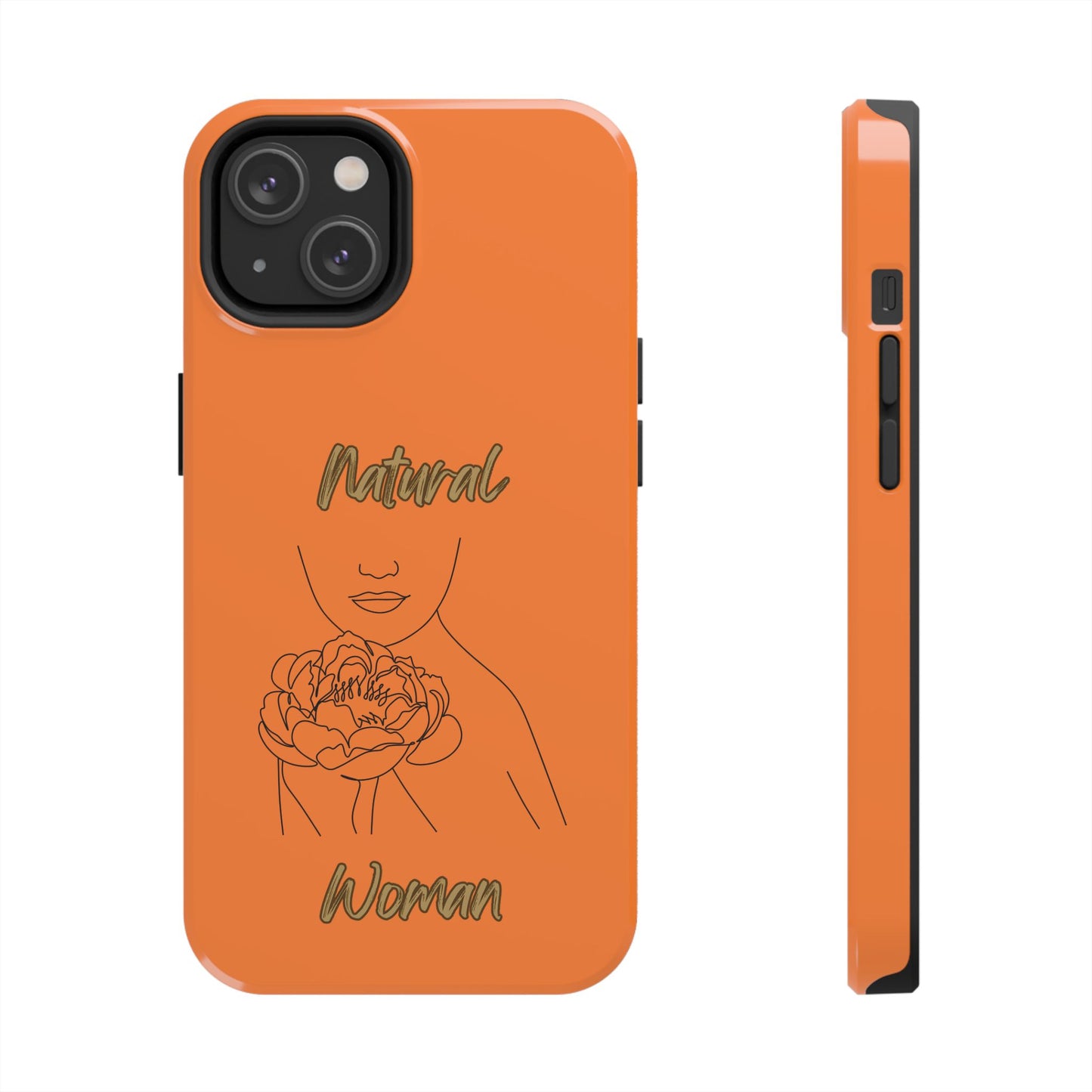 Natural Woman Kissed Flower (BL)Tough Phone Cases CRUSTA