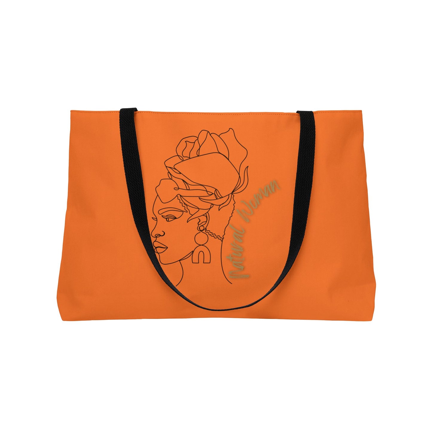 Natural Woman Flower Wrap (BL) Weekender Tote Bag CRUSTA