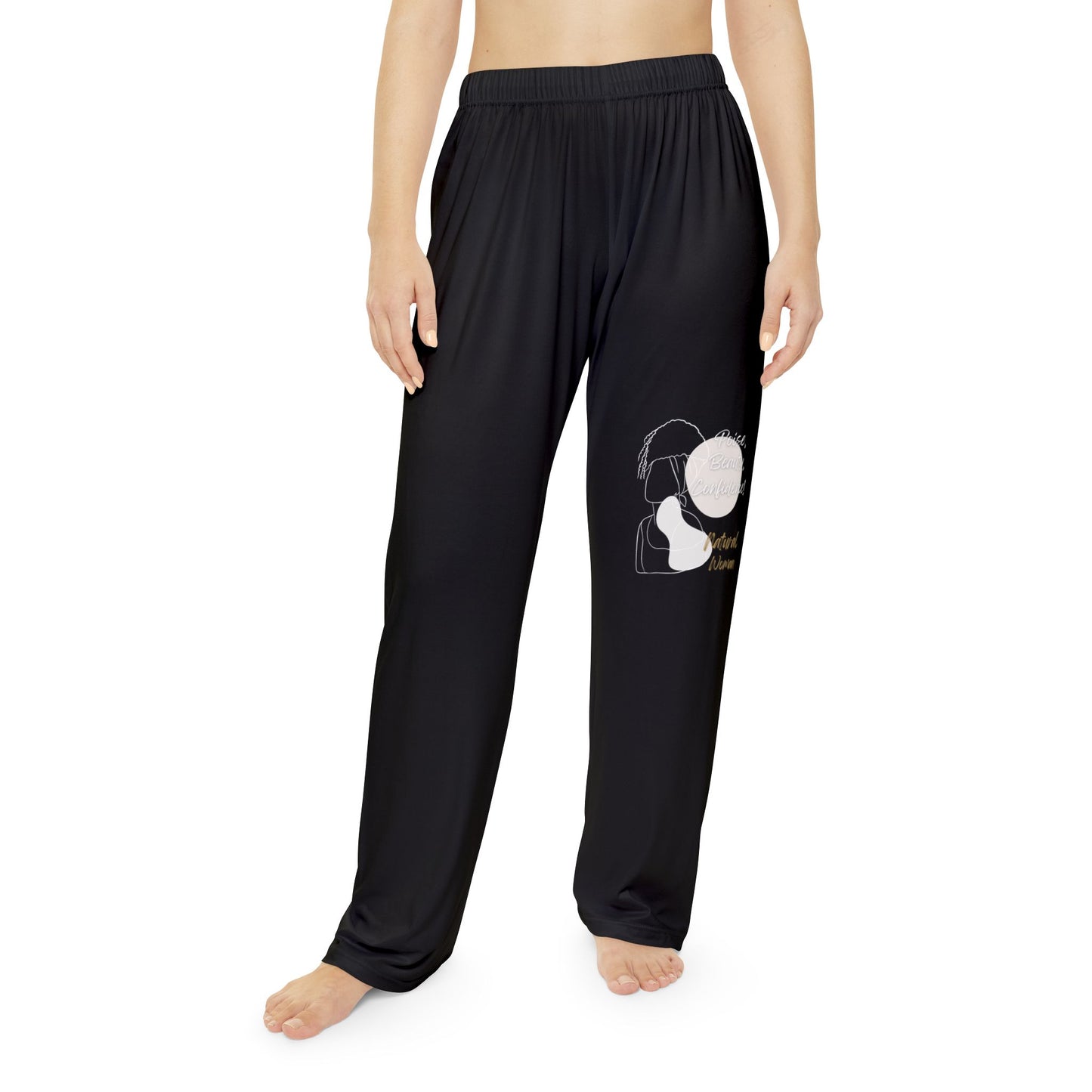 Natural Woman Puff (BL) Women's Pajama Pants BLACK