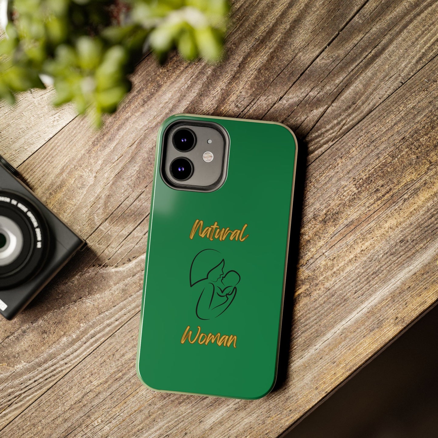 Natural Woman Long Awaited (BL)Tough Phone Cases DARK GREEN
