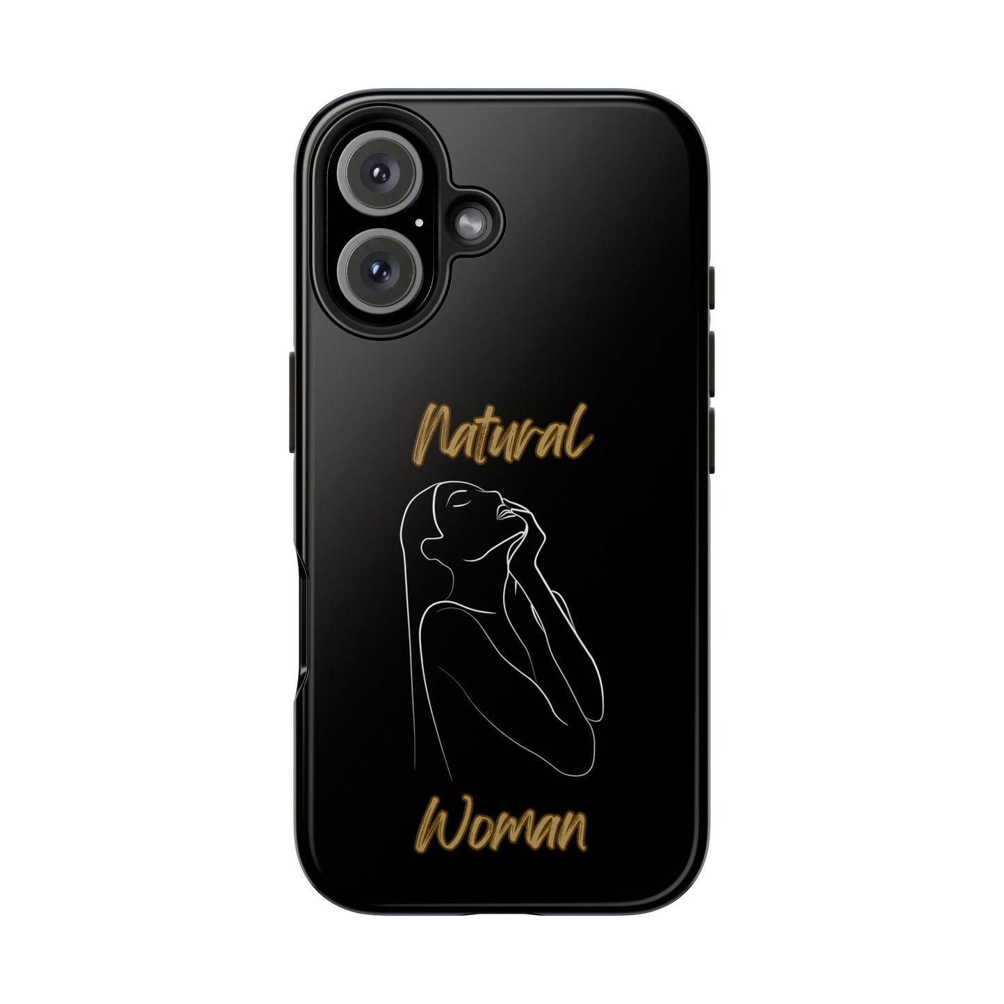 Natural Woman Thank You (WL) Tough Phone Cases BLACK
