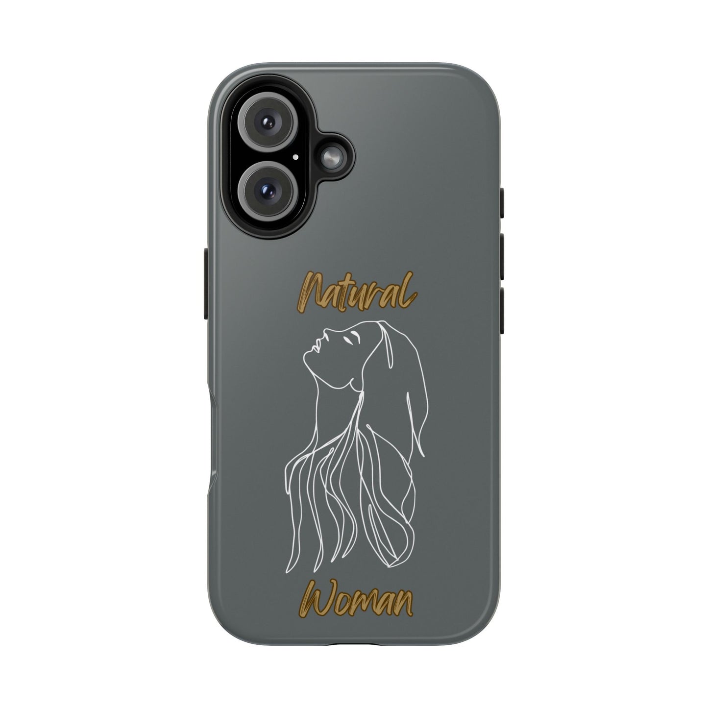 Natural Woman Appreciation (WL)Tough Phone Cases DARK GREY