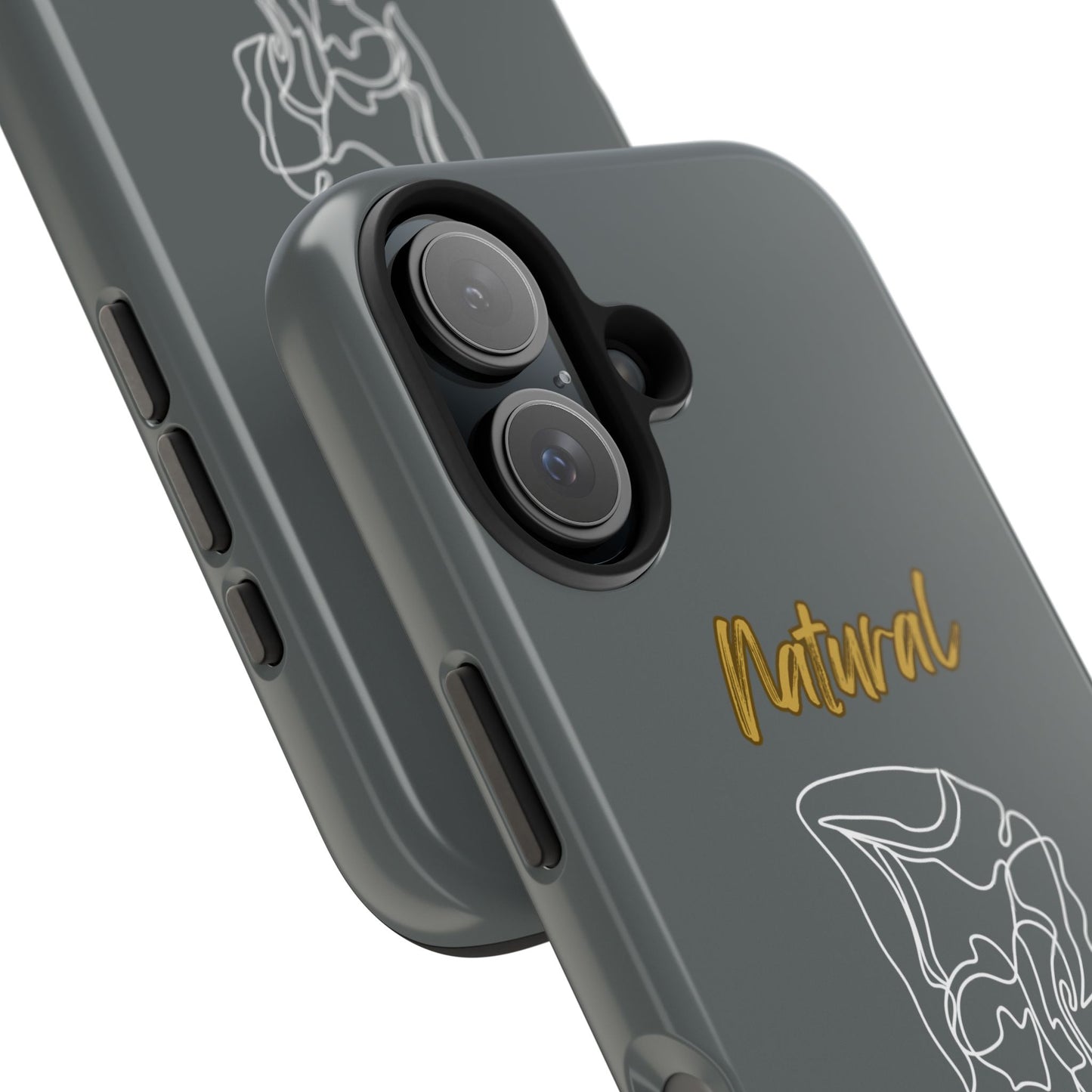 Natural Woman Flexible (WL)Tough Phone Cases DARK GREY